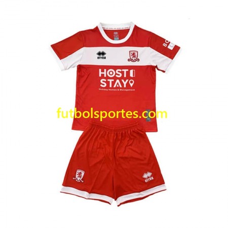 Camiseta Middlesbrough Niño Primera Equipación 2024/2025